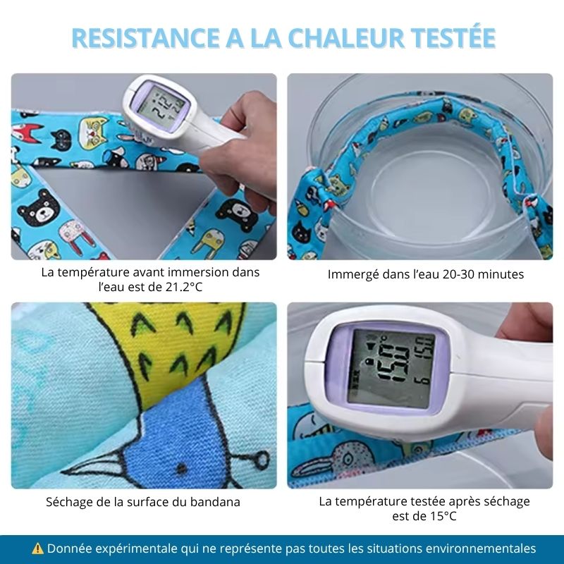 Bandana Rafraichissant pour Chien