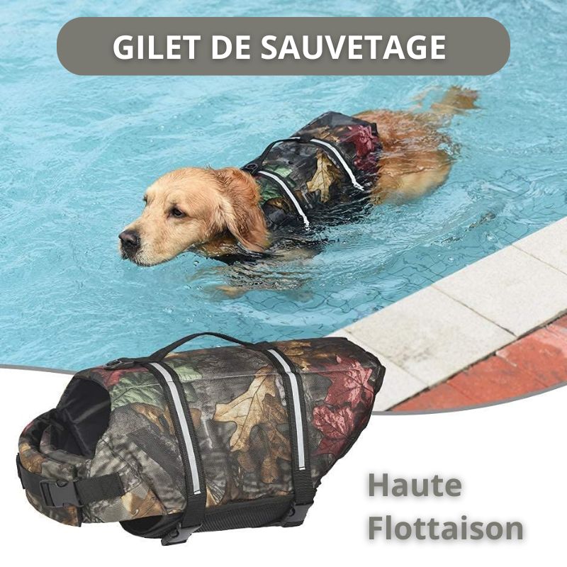 Gilet de Natation Chien (Motifs)