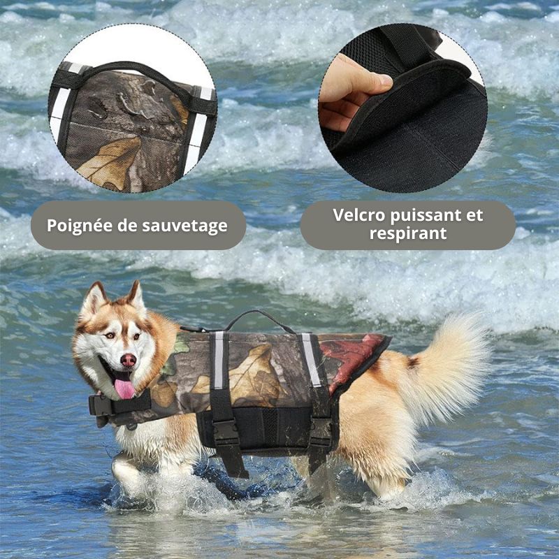Gilet de Natation Chien (Motifs)