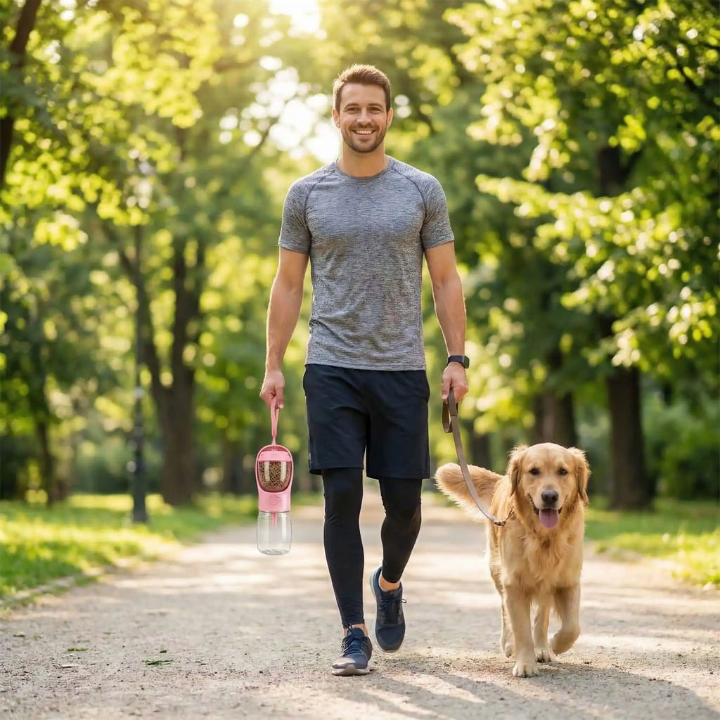 Bouteille d'eau pour chien - DistribToutou™