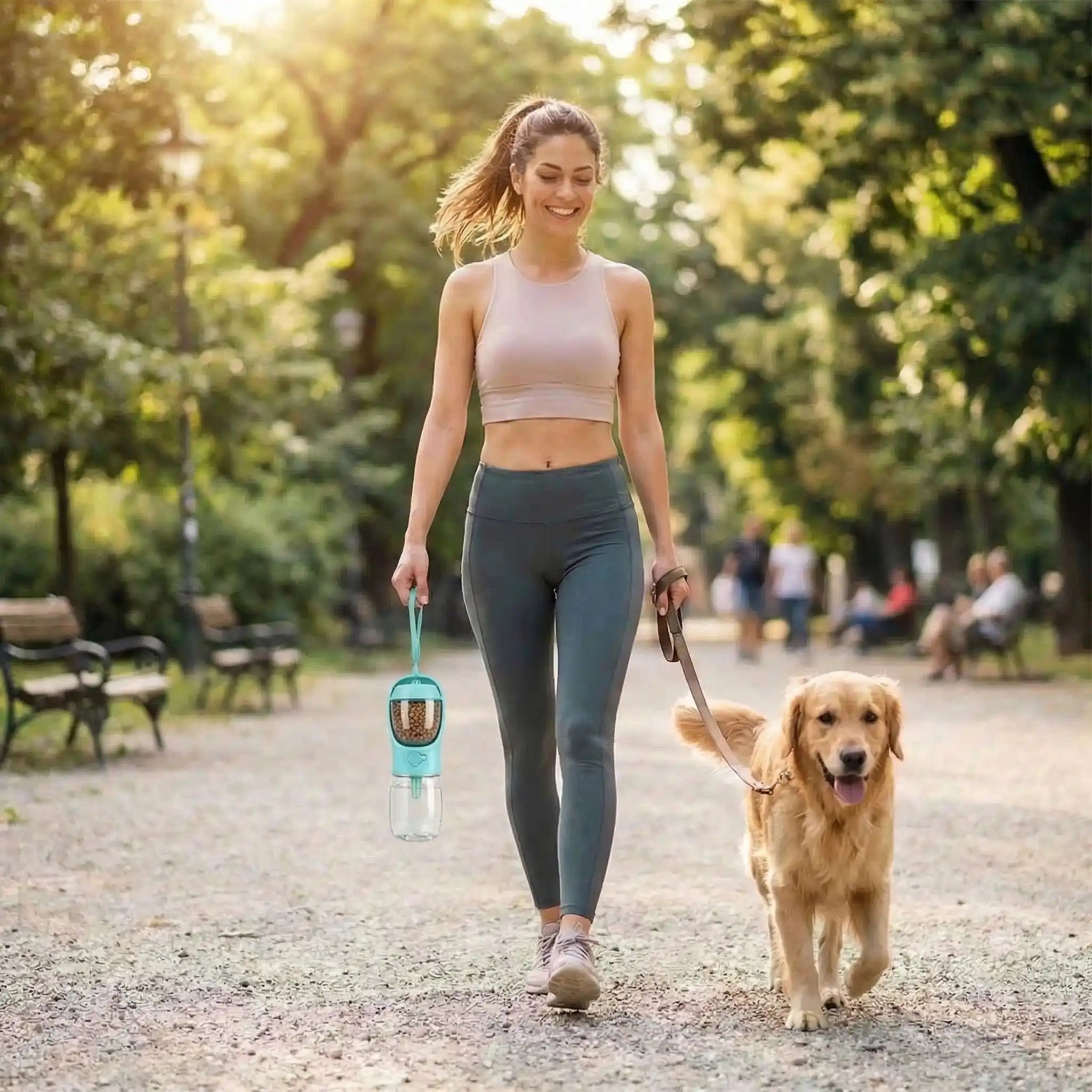 Bouteille d'eau pour chien - DistribToutou™