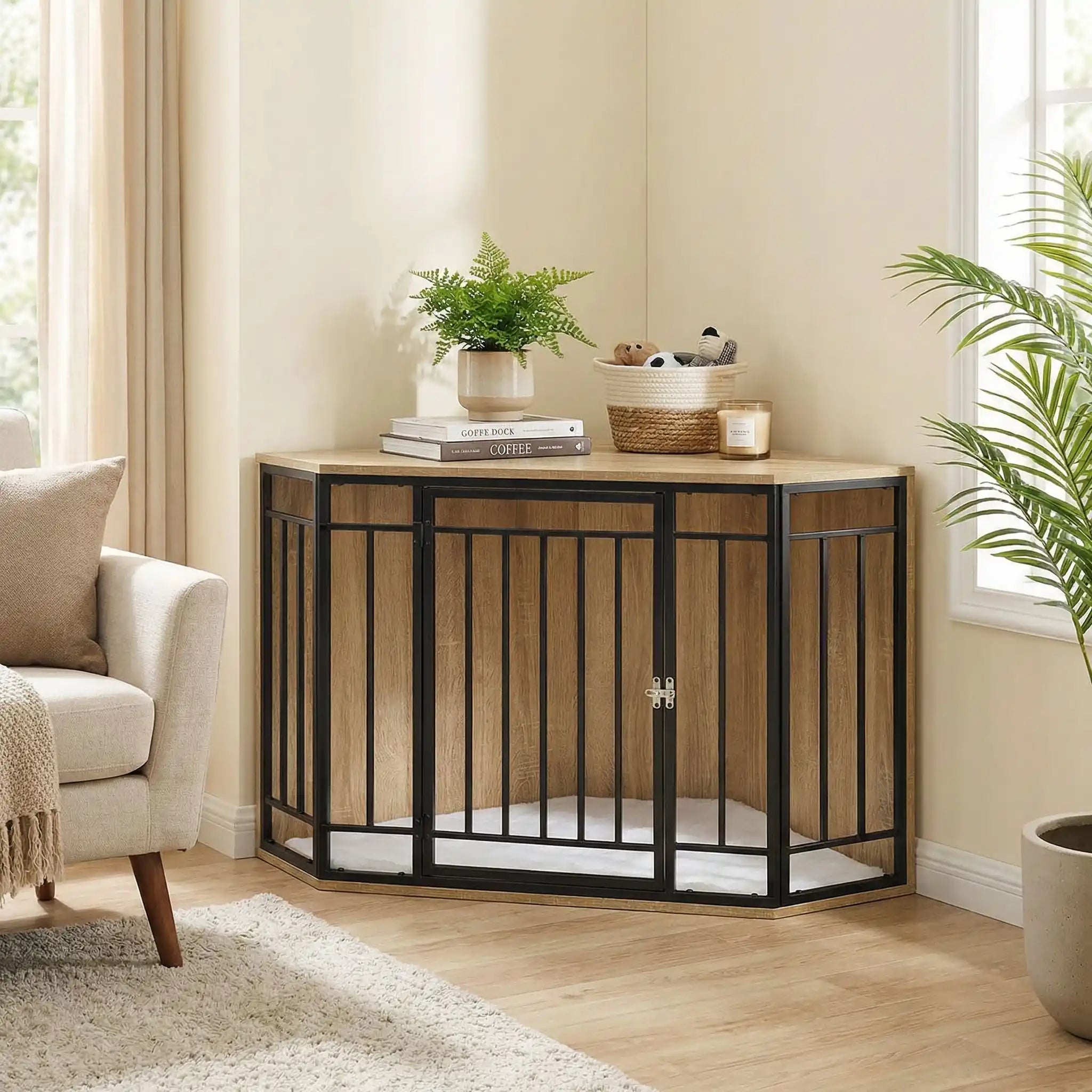 Cage chien interieur - MeubleToutou™