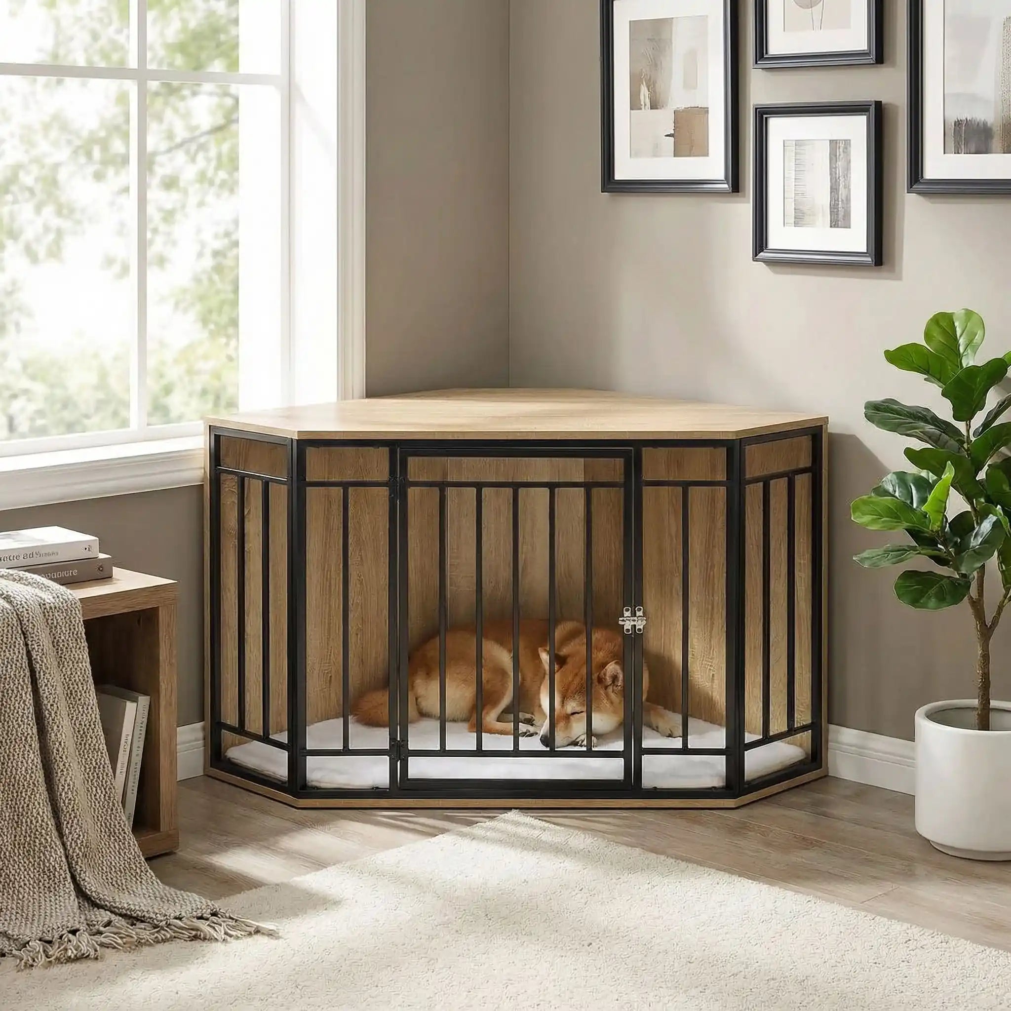 Cage chien interieur - MeubleToutou™