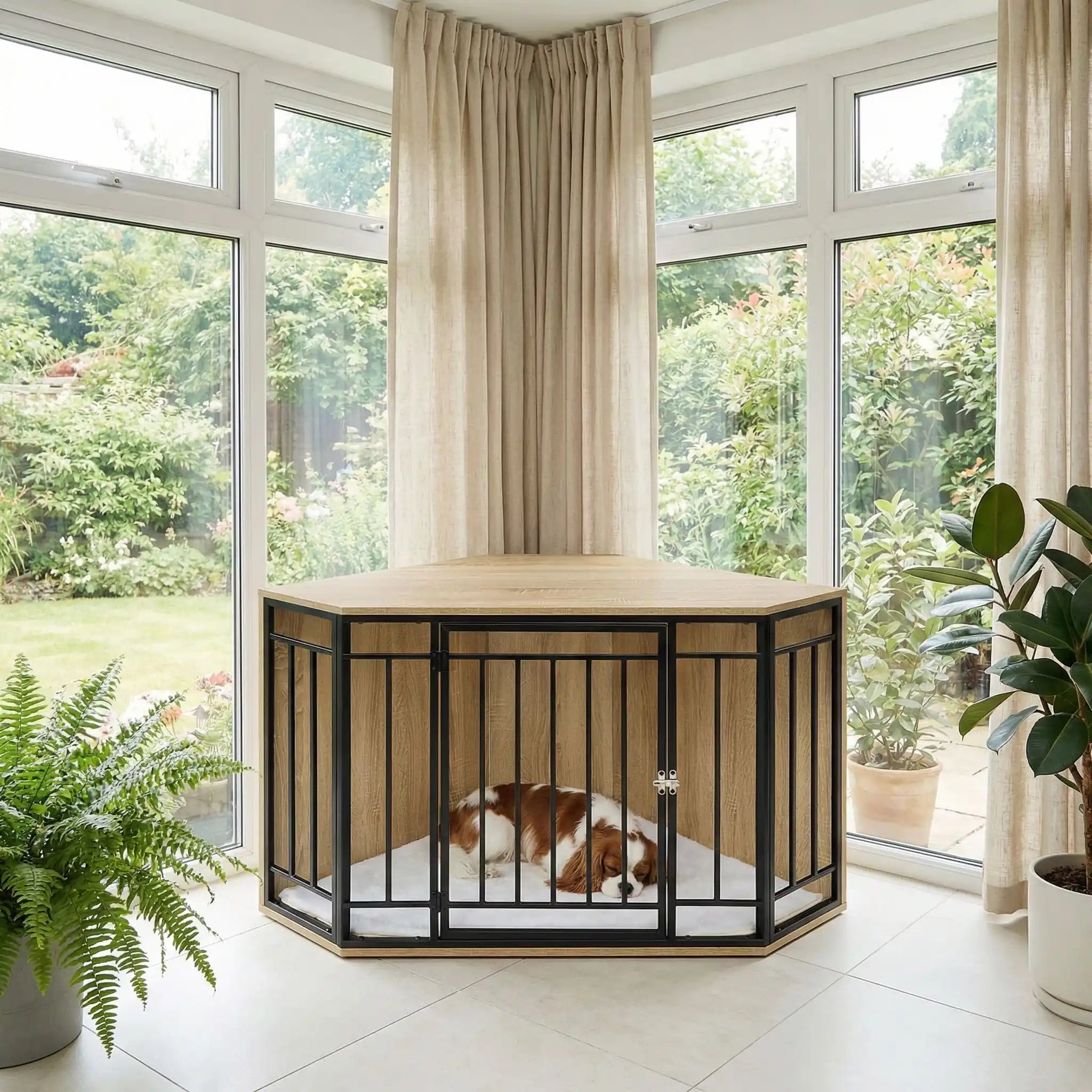Cage chien interieur - MeubleToutou™