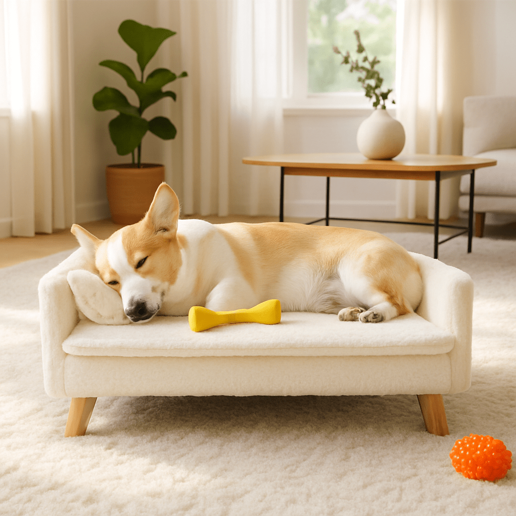 Canapé lit chien - DéhoussableToutou™