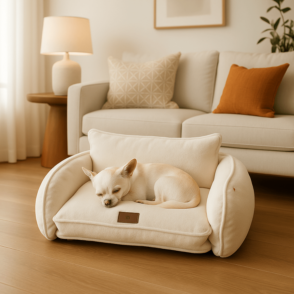 Canapé lit pour chien - DéhoussableToutou™