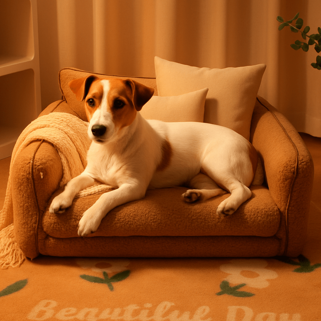 Canapé lit pour chien - DéhoussableToutou™