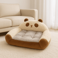 Canapé-lit-pour-chien-chiot-mini canapé pour petit chien doux en velours et rembourrage 100% coton haute densité épais antidérapant design panda