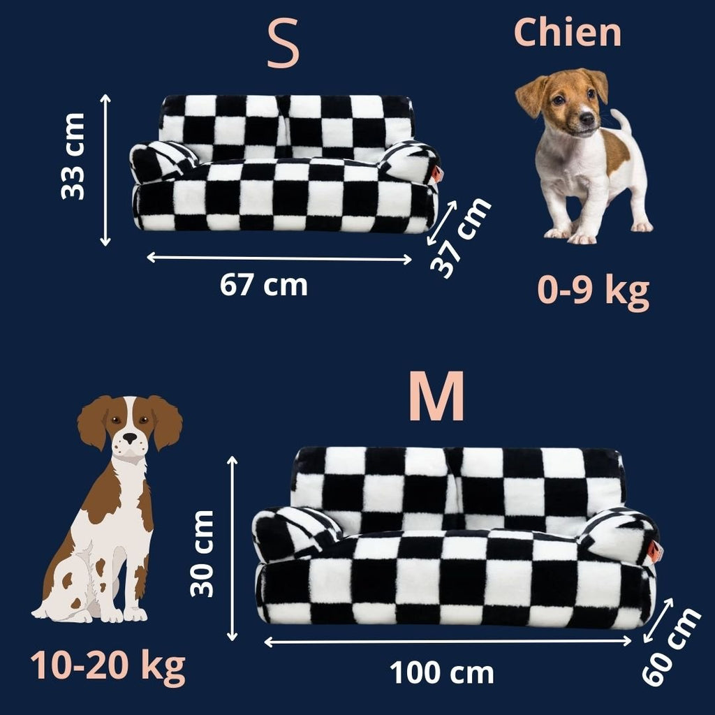 Canape pour chien - DéhoussableToutou™