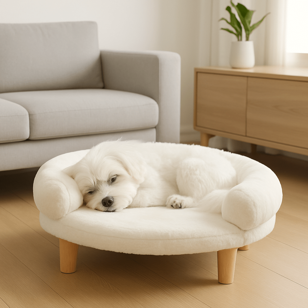 Canapé pour chien sur pied - SurélevéToutou™