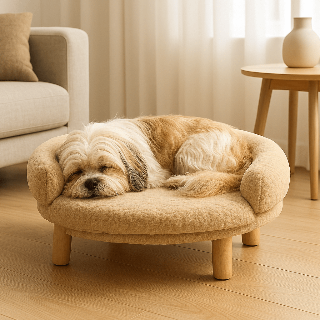 Canapé pour chien sur pied - SurélevéToutou™