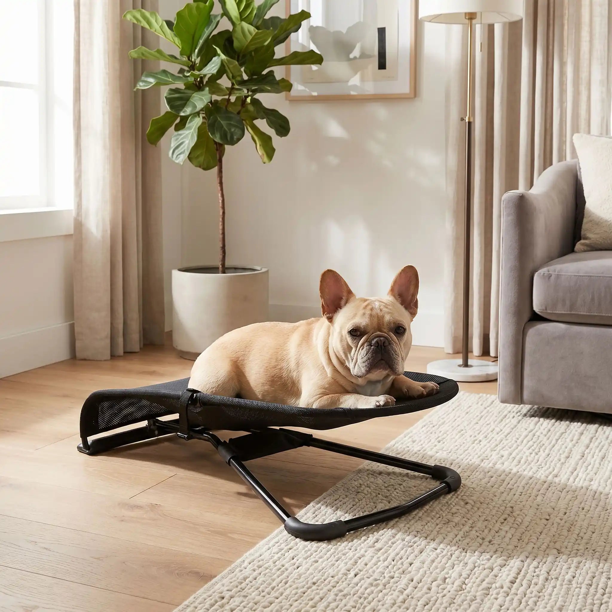Chaise a bascule pour chien - PetitToutou™