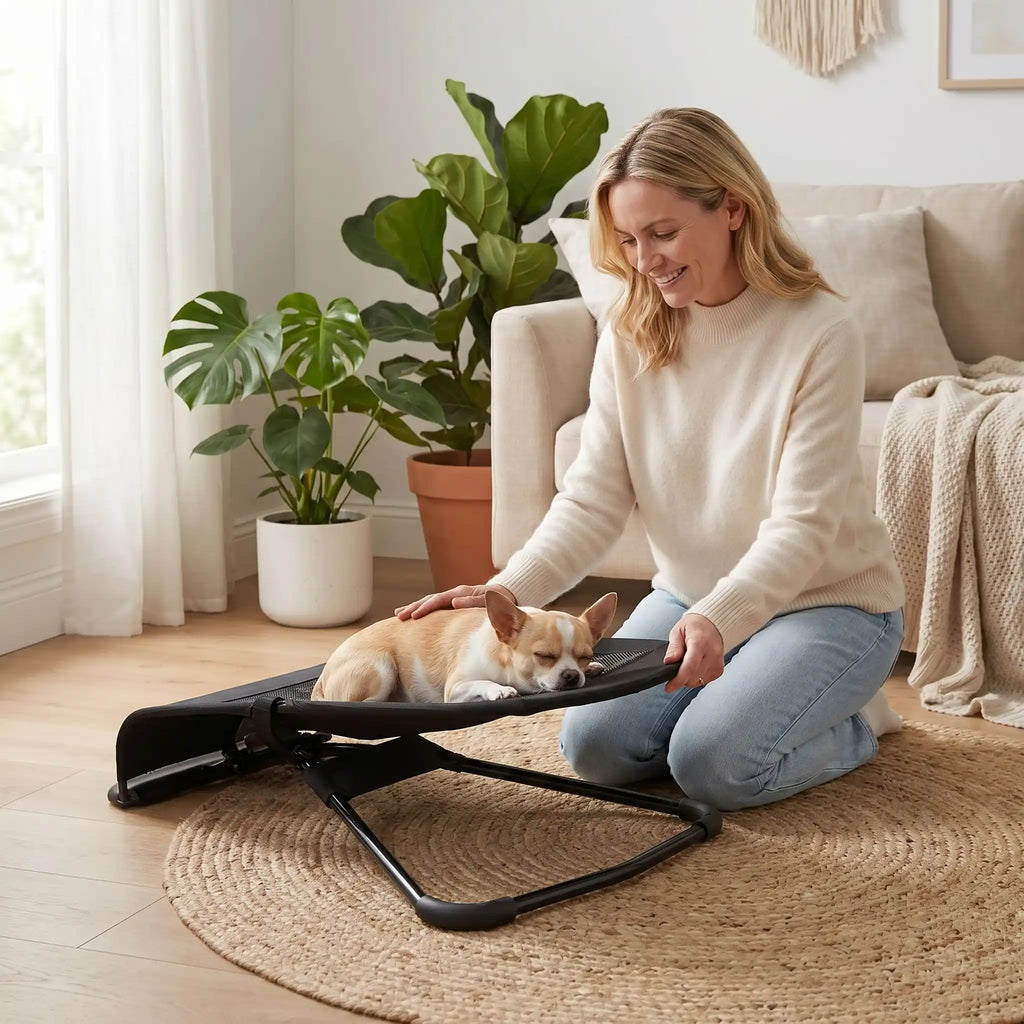 Chaise a bascule pour chien - PetitToutou™
