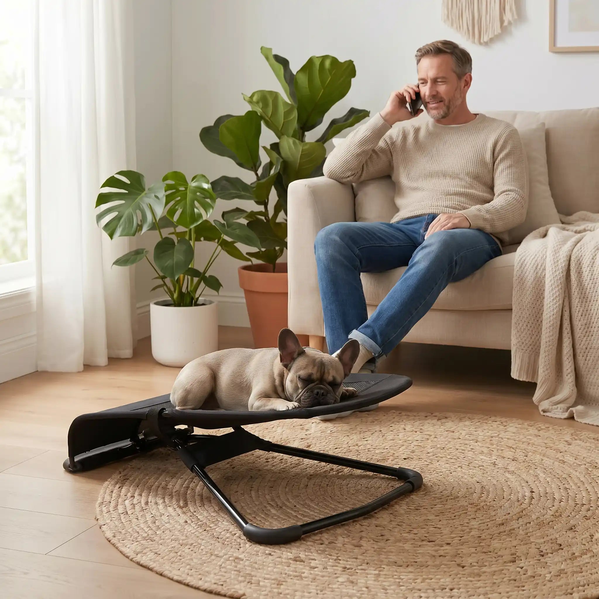 Chaise a bascule pour chien - PetitToutou™