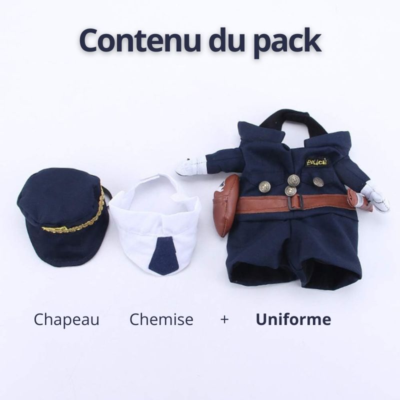 Costume Chat Policier