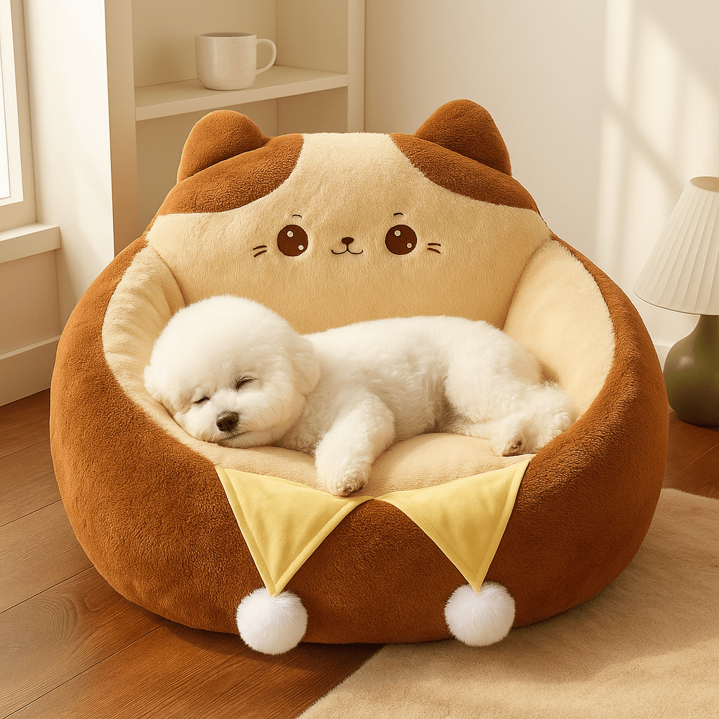 Coussin anti stress chien - DéhoussableToutou™