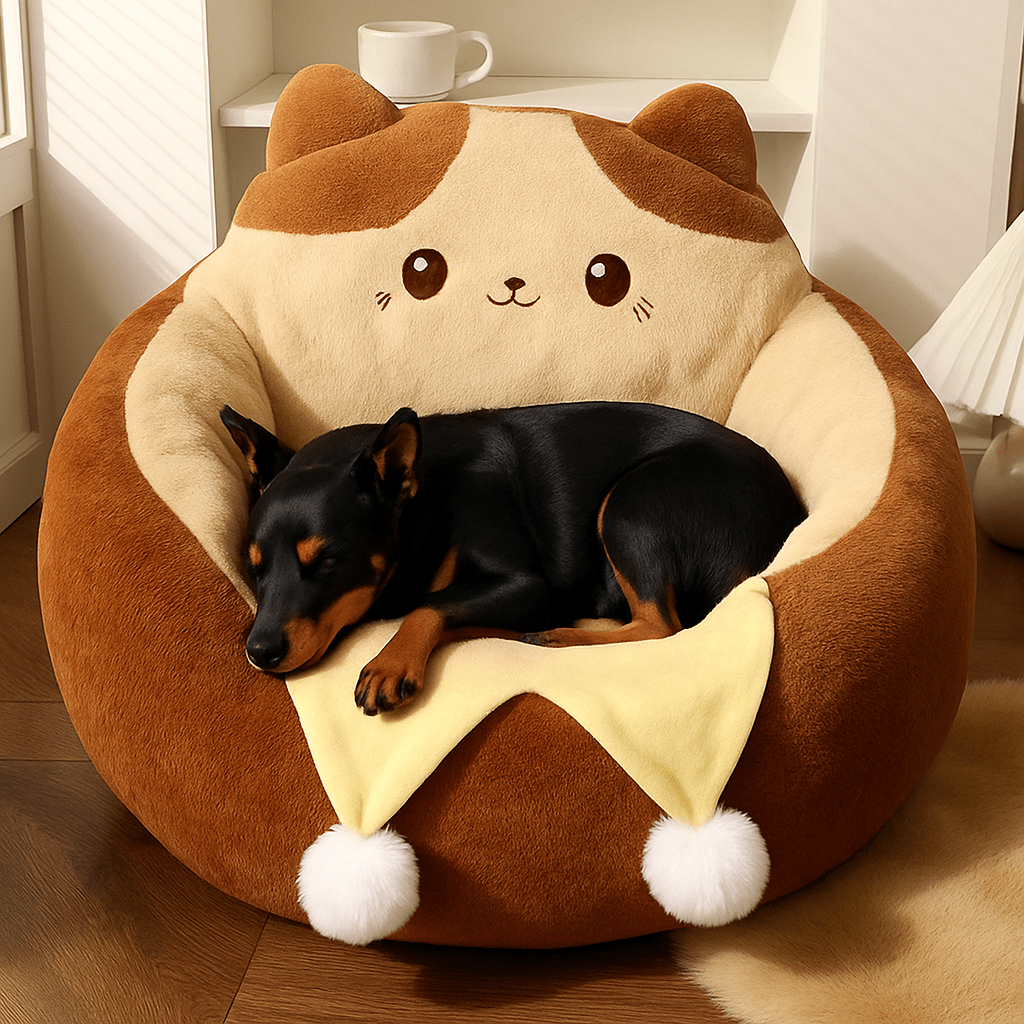 Coussin anti stress chien - DéhoussableToutou™