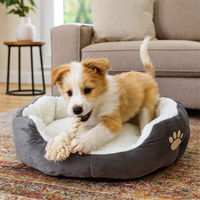 Coussin chien MiniNest™ | Panier petit chien ultra-doux