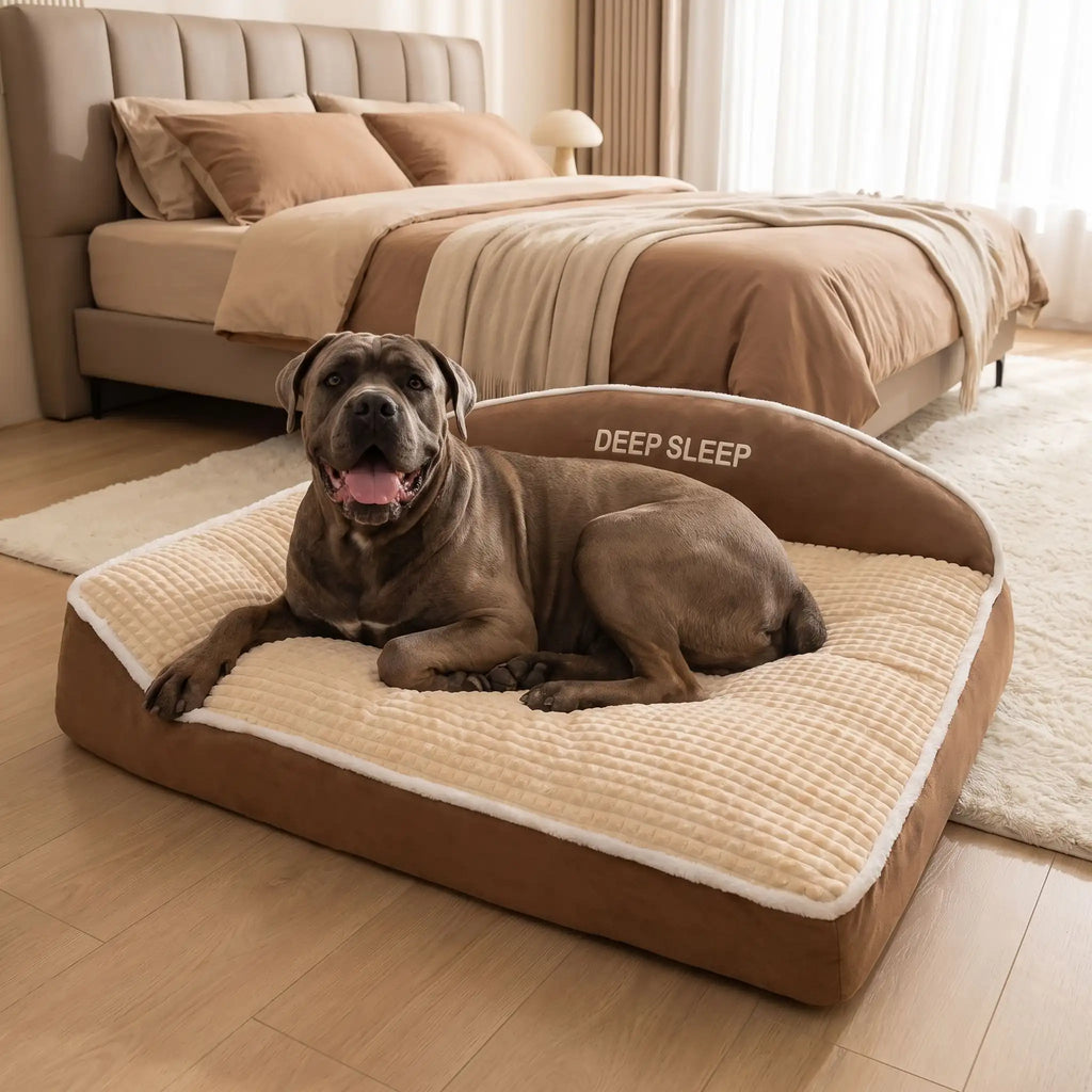Coussin chien XXL déhoussable - ErgonomiqueToutou™