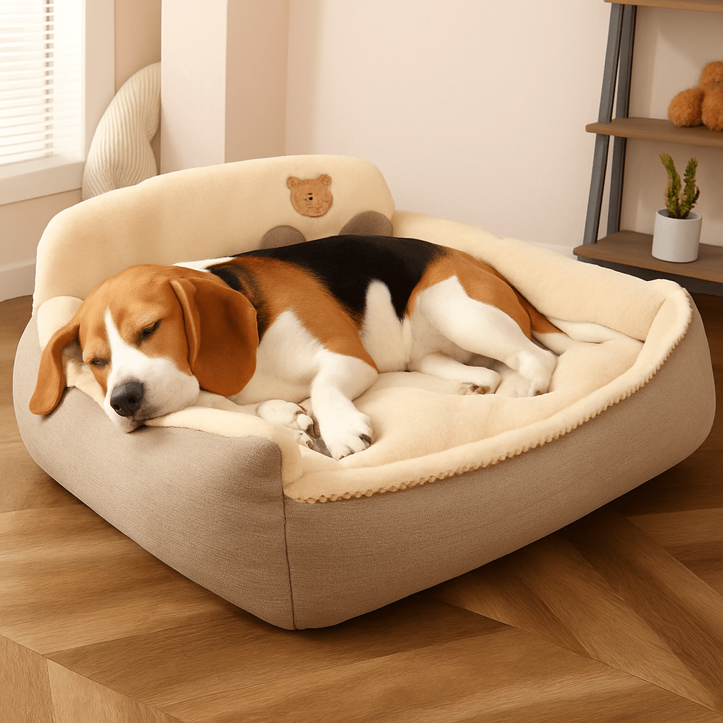 Coussin déhoussable pour chien - PanierToutou™