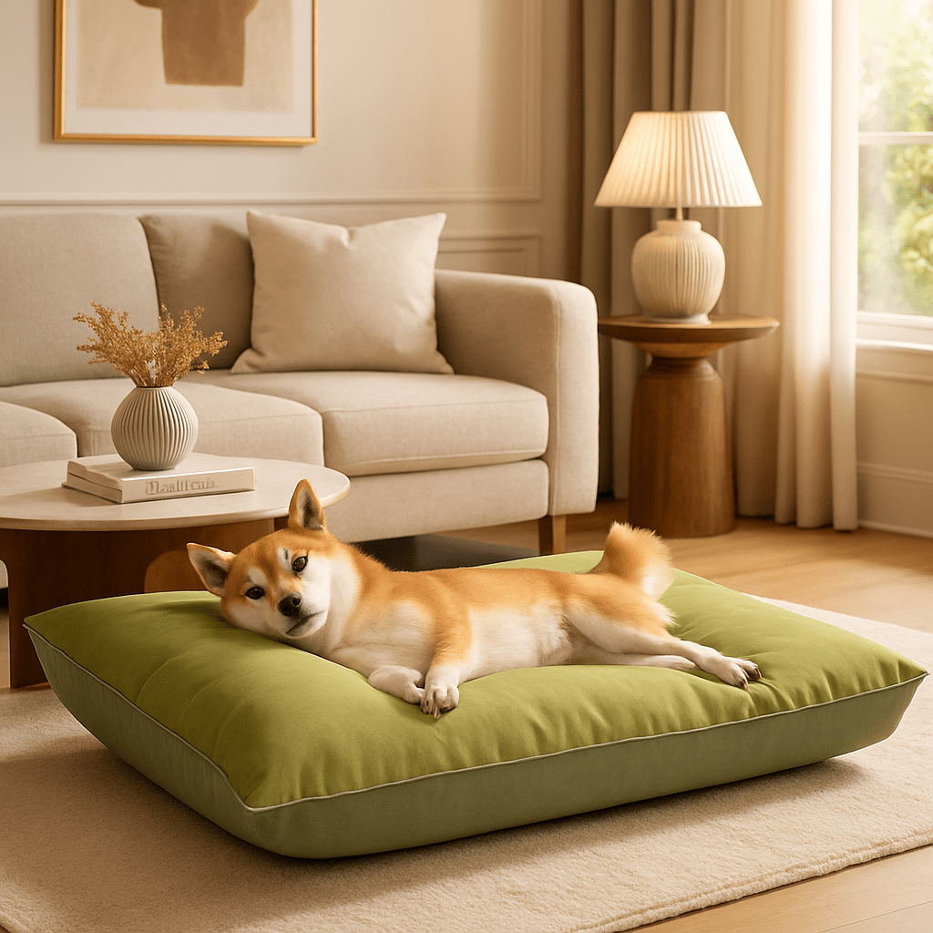 Coussin imperméable pour chien - RectangulaireToutou™
