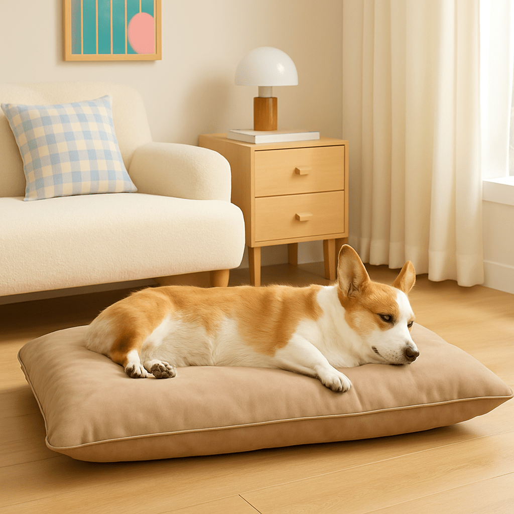 Coussin imperméable pour chien - RectangulaireToutou™