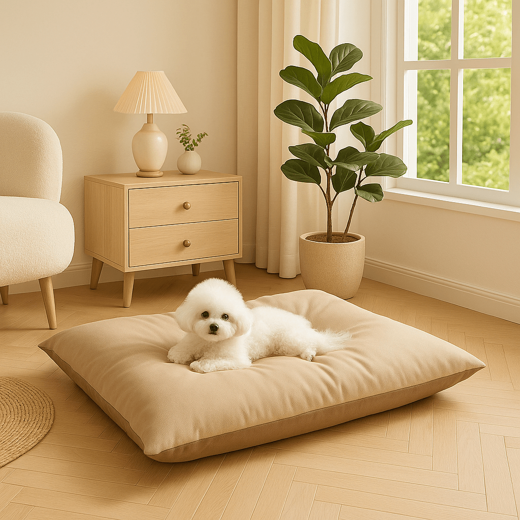 Coussin imperméable pour chien - RectangulaireToutou™