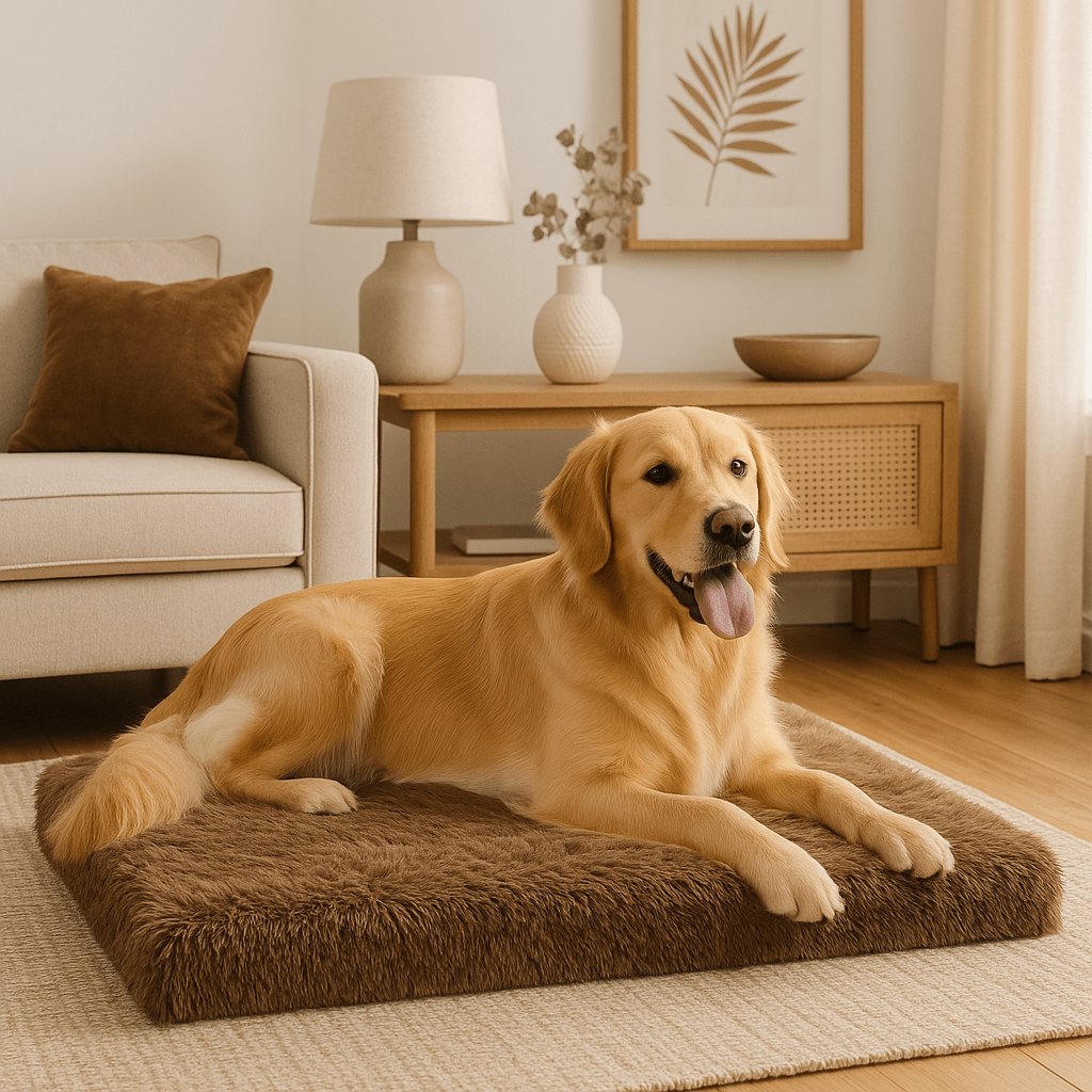Coussin orthopédique chien - DéhoussableToutou™
