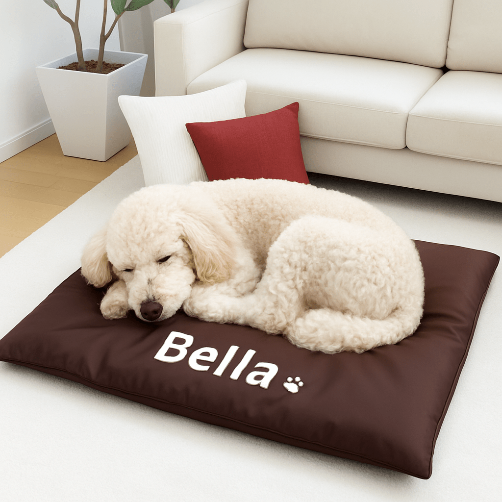 Coussin pour chien personnalisé - ImperméableToutou™