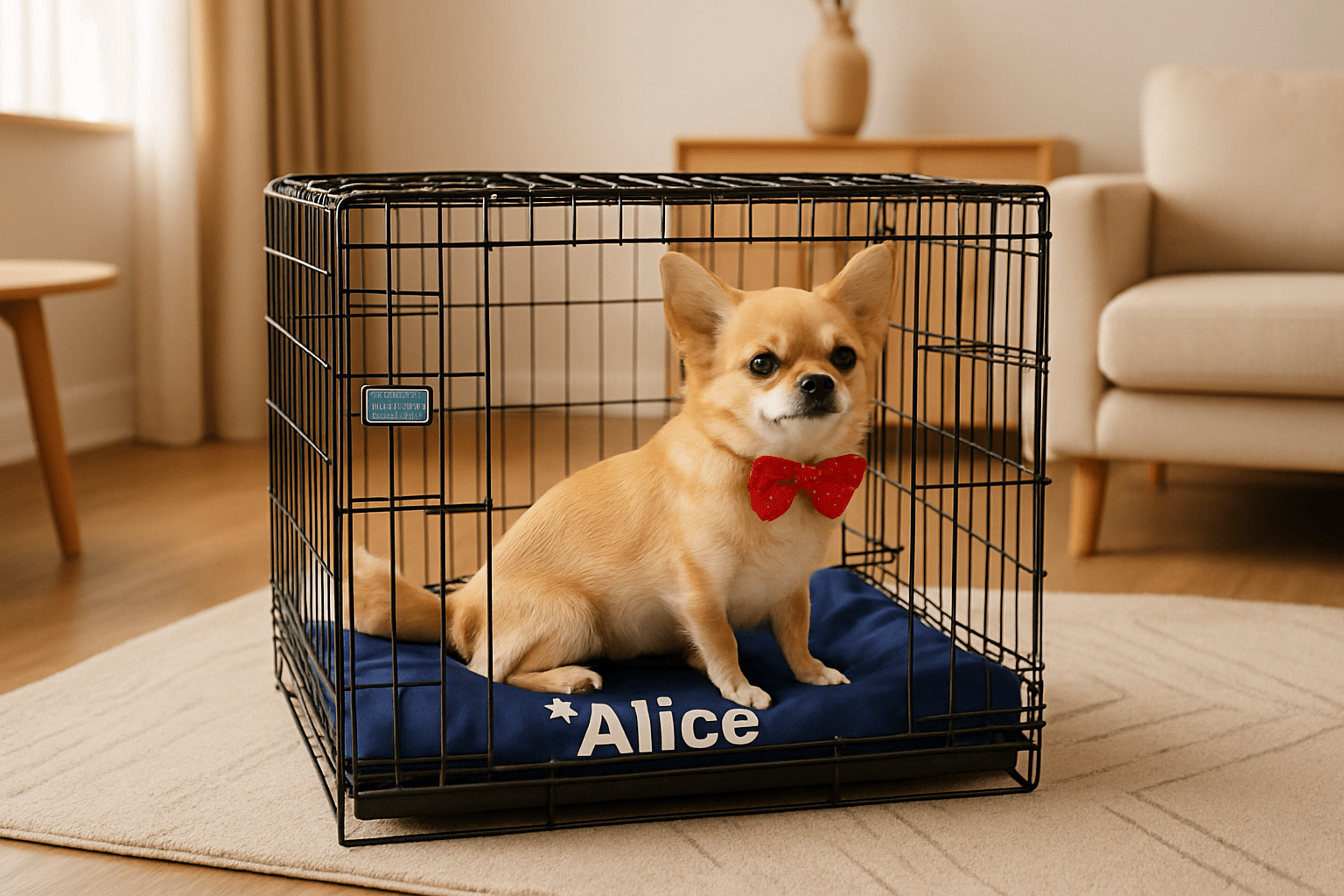 Coussin pour chien personnalisé - ImperméableToutou™