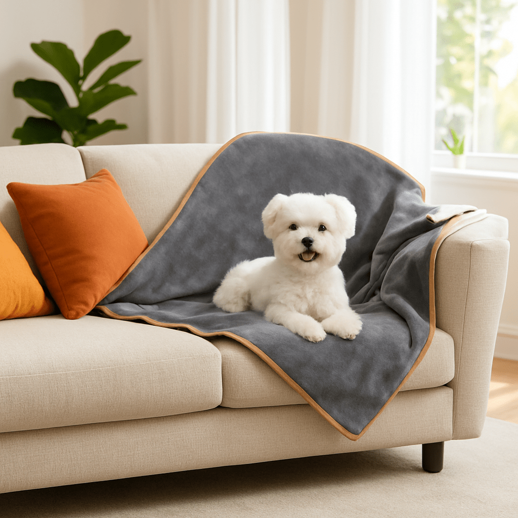 Couverture imperméable pour chien - PlaidToutou™