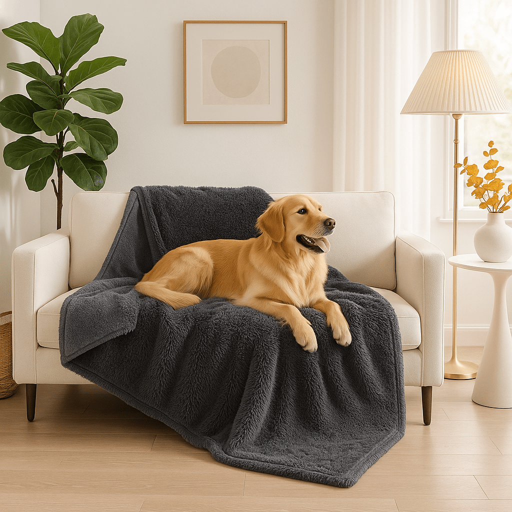 Couverture imperméable pour chien - PolaireToutou™