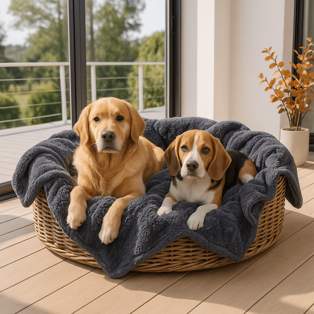 Couverture imperméable pour chien - PolaireToutou™