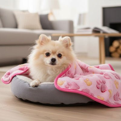 Couverture polaire pour chien - Lot de 2