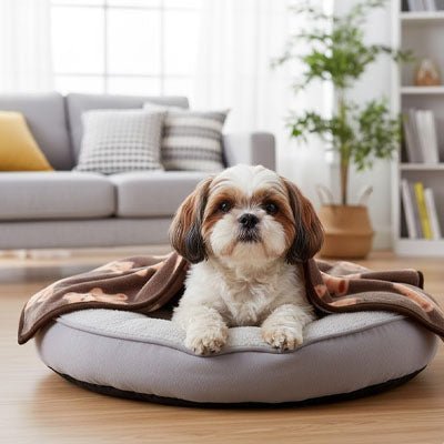 Couverture polaire pour chien - Lot de 2