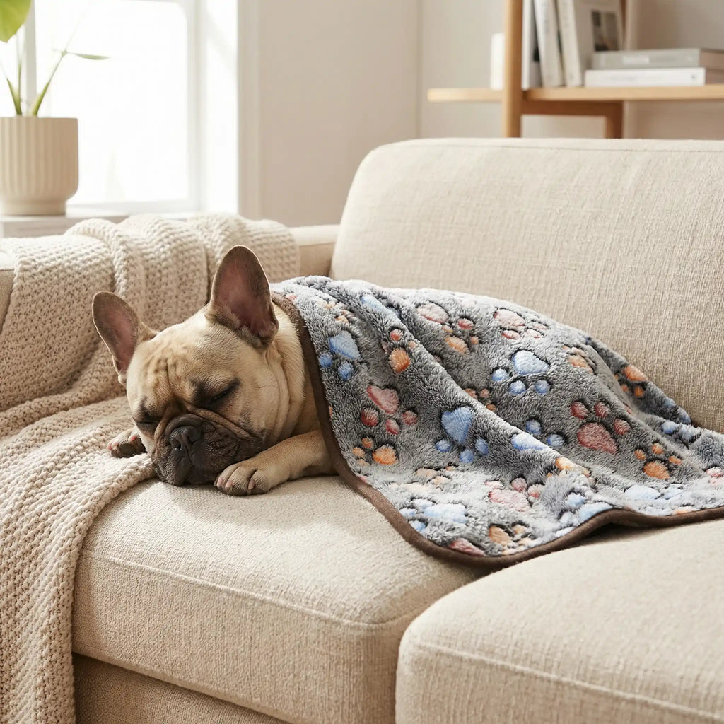 Couverture polaire pour chien - Lot de 2