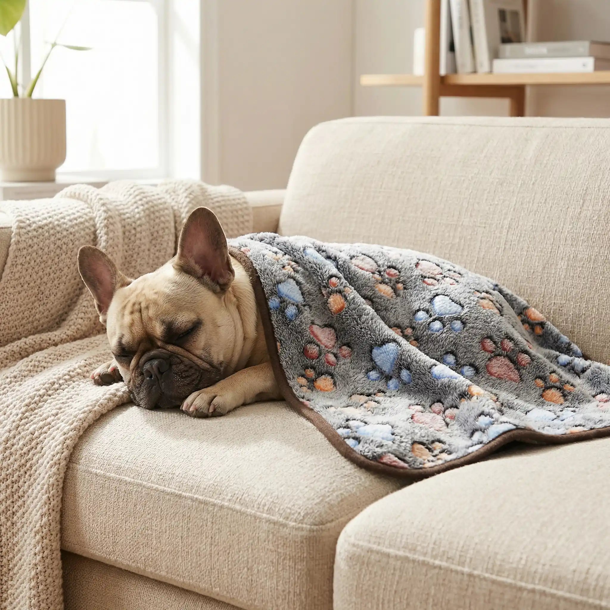 Couverture polaire pour chien - Lot de 2