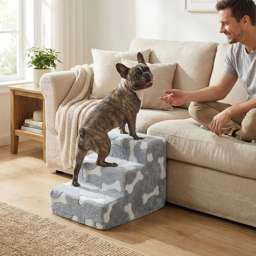 Escalier mousse pour chien - SécuritéToutou™