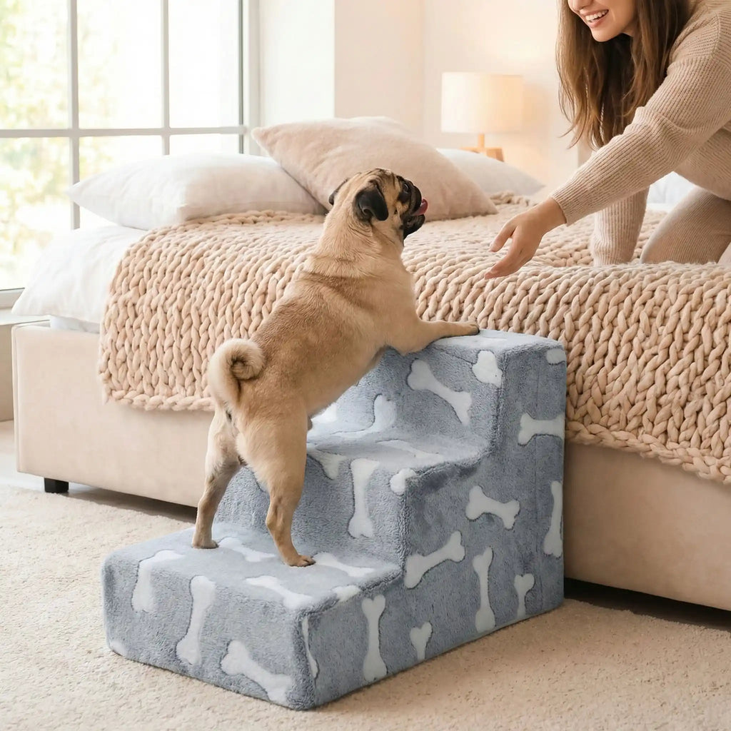 Escalier mousse pour chien - SécuritéToutou™