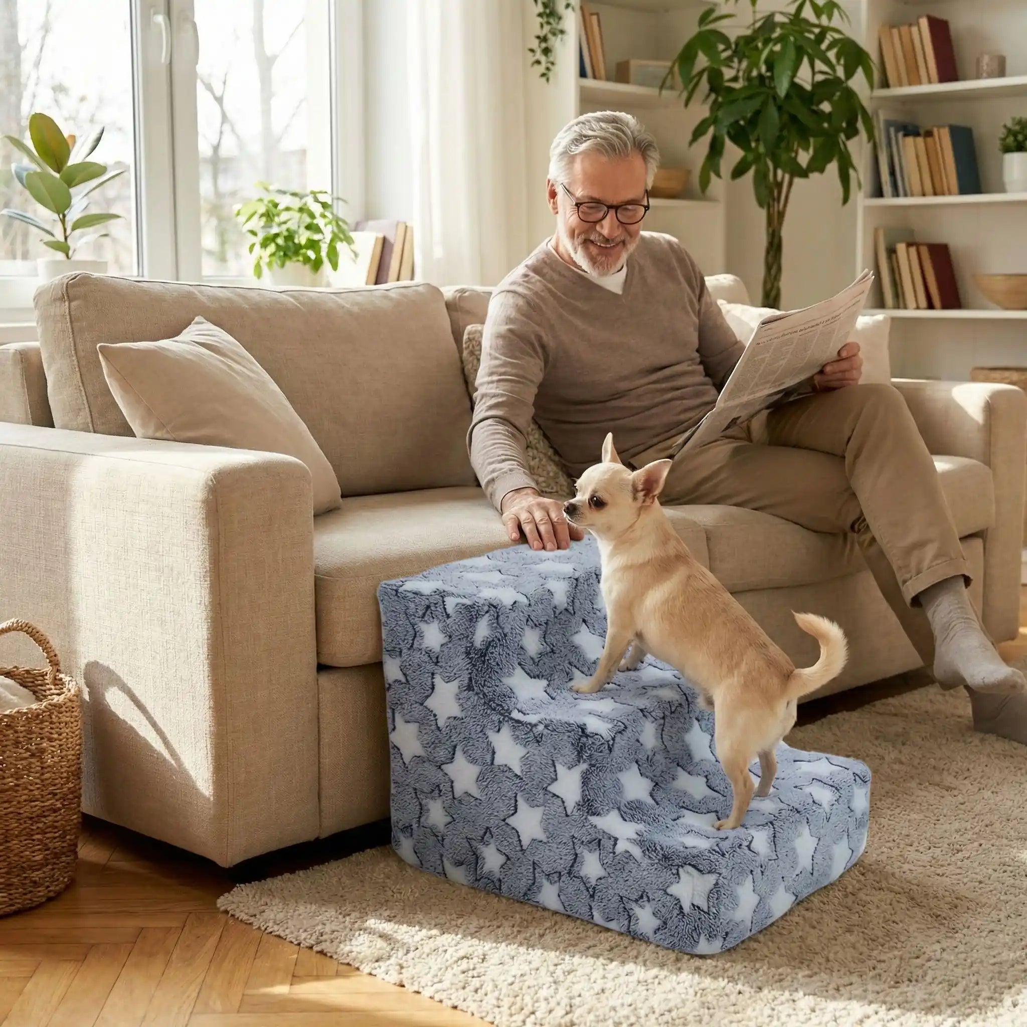 Escalier pour chien -PetitToutou™