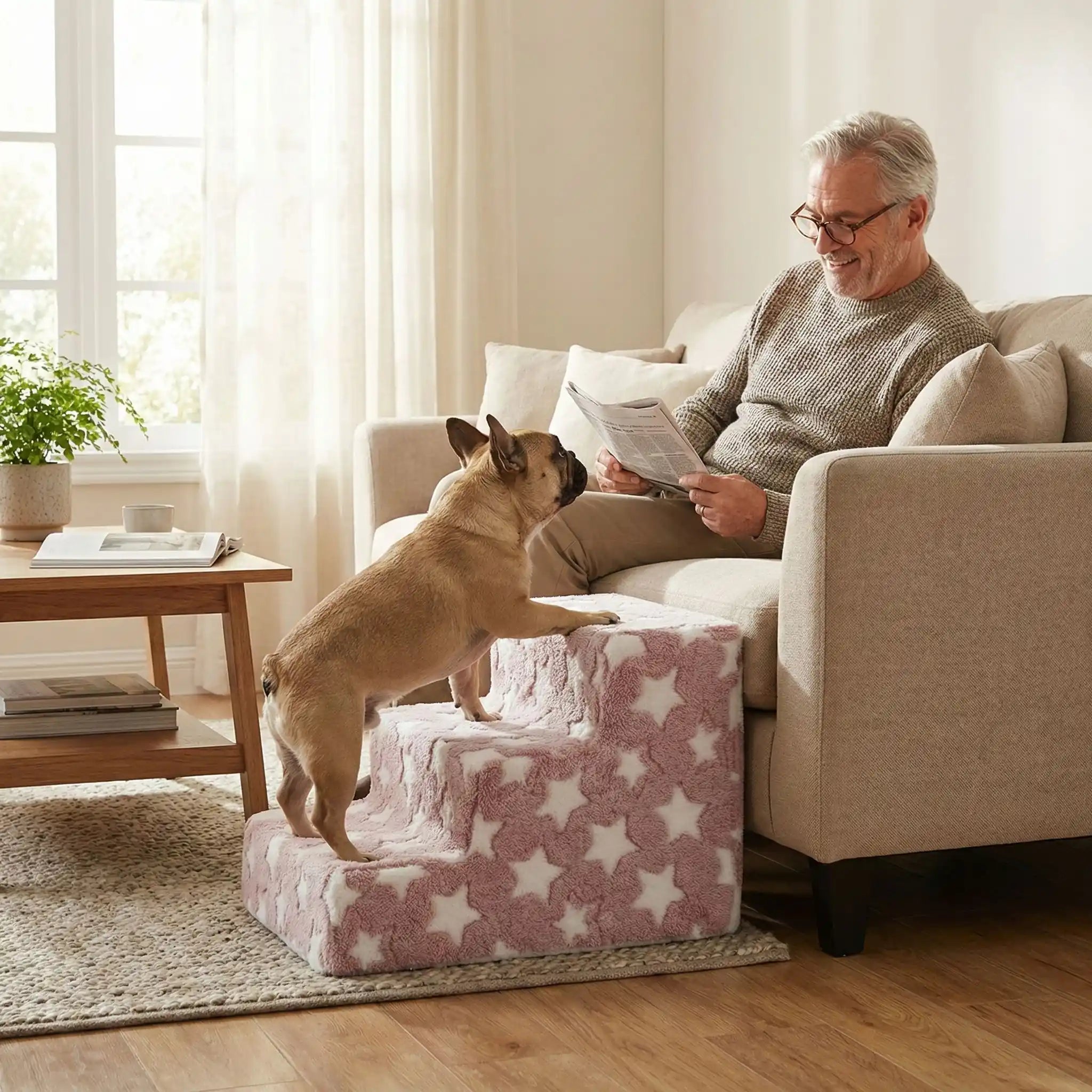 Escalier pour chien - ErgonomiqueToutou™