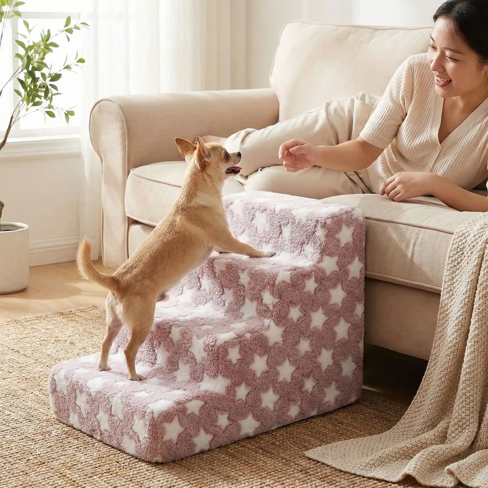 Escalier pour chien - ErgonomiqueToutou™
