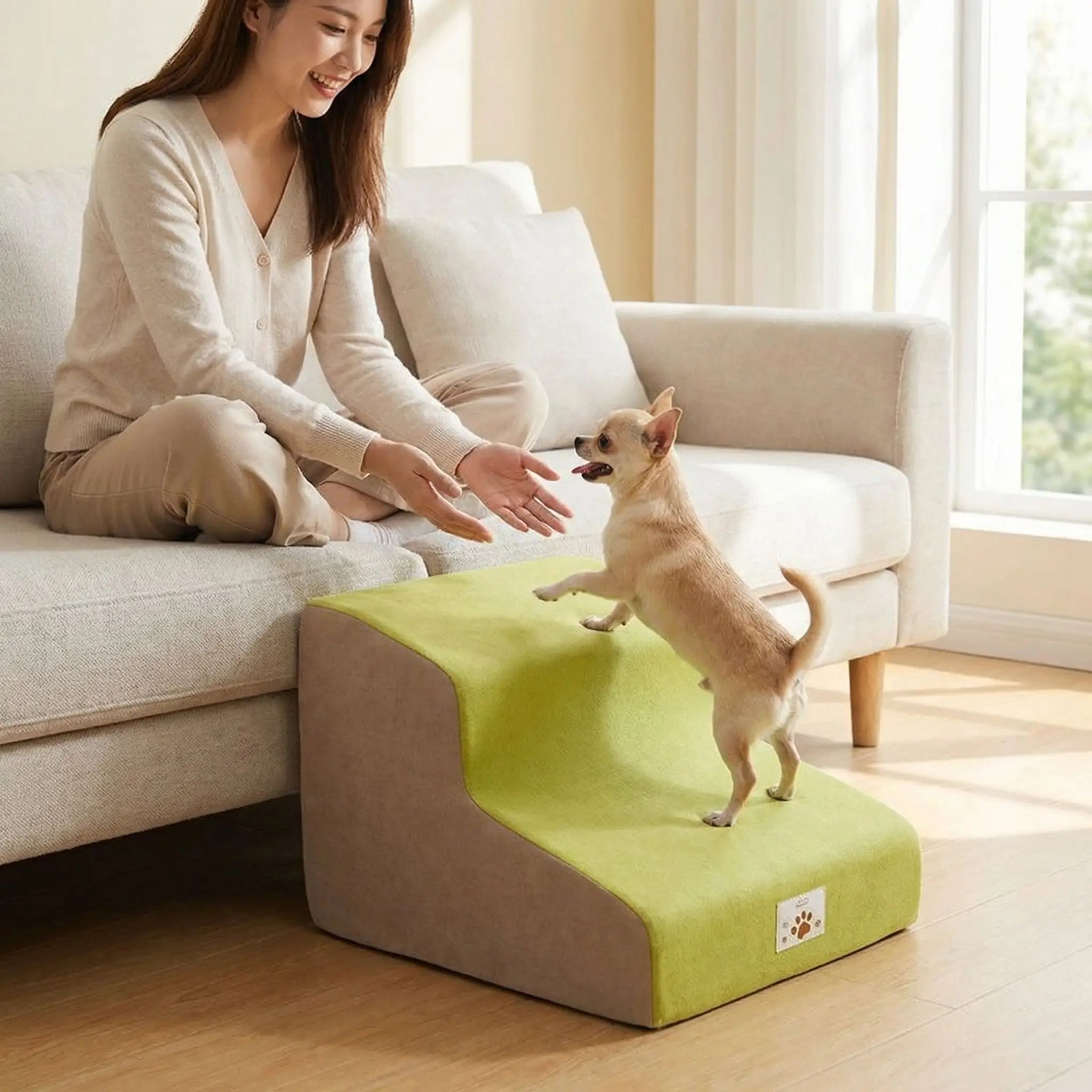 Escaliers pour chien - DéhoussableToutou™
