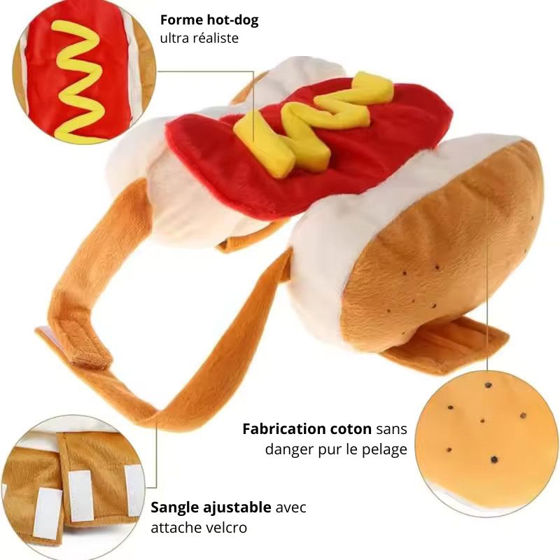 Déguisement Chien Hot Dog
