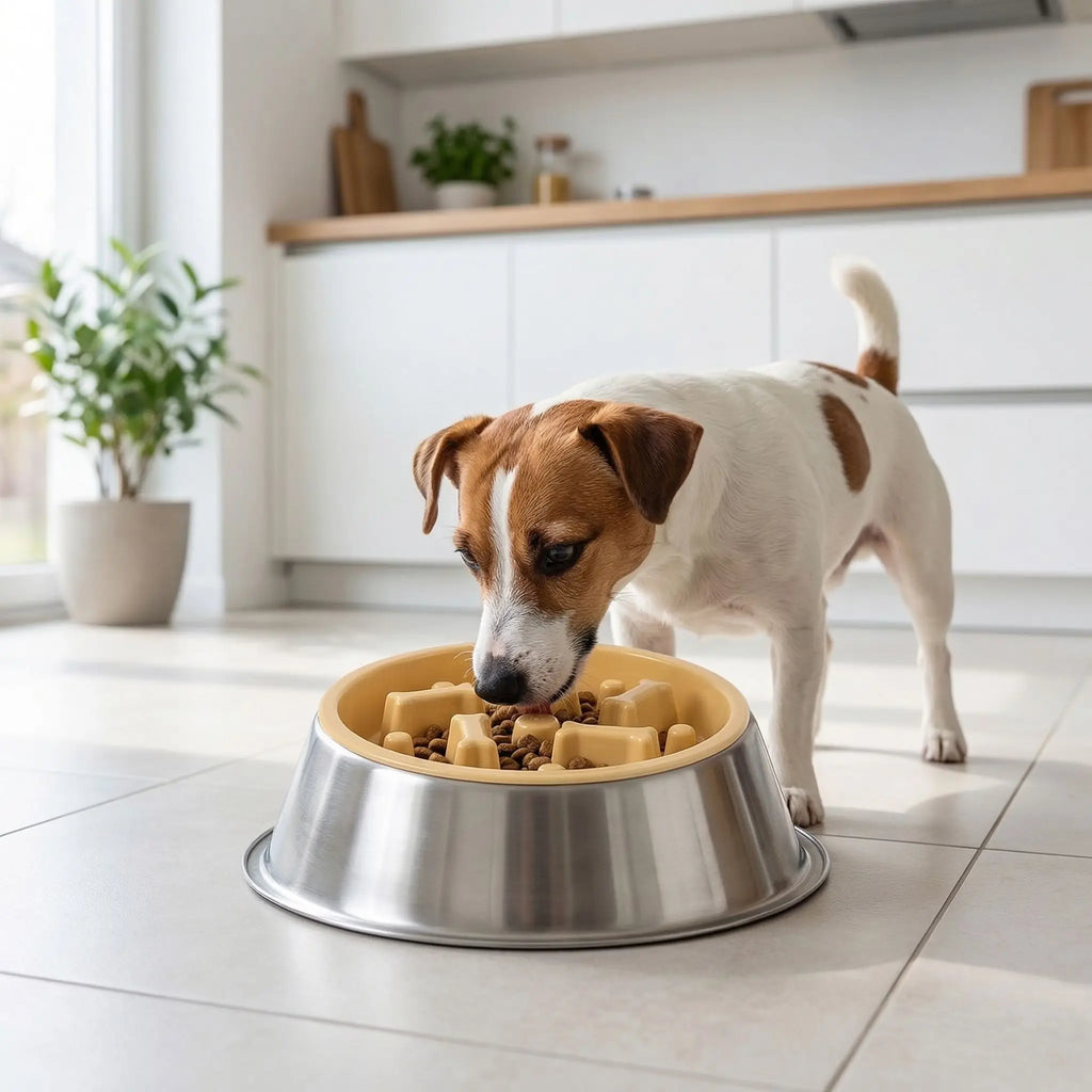Gamelle anti glouton chien - FreineToutou™