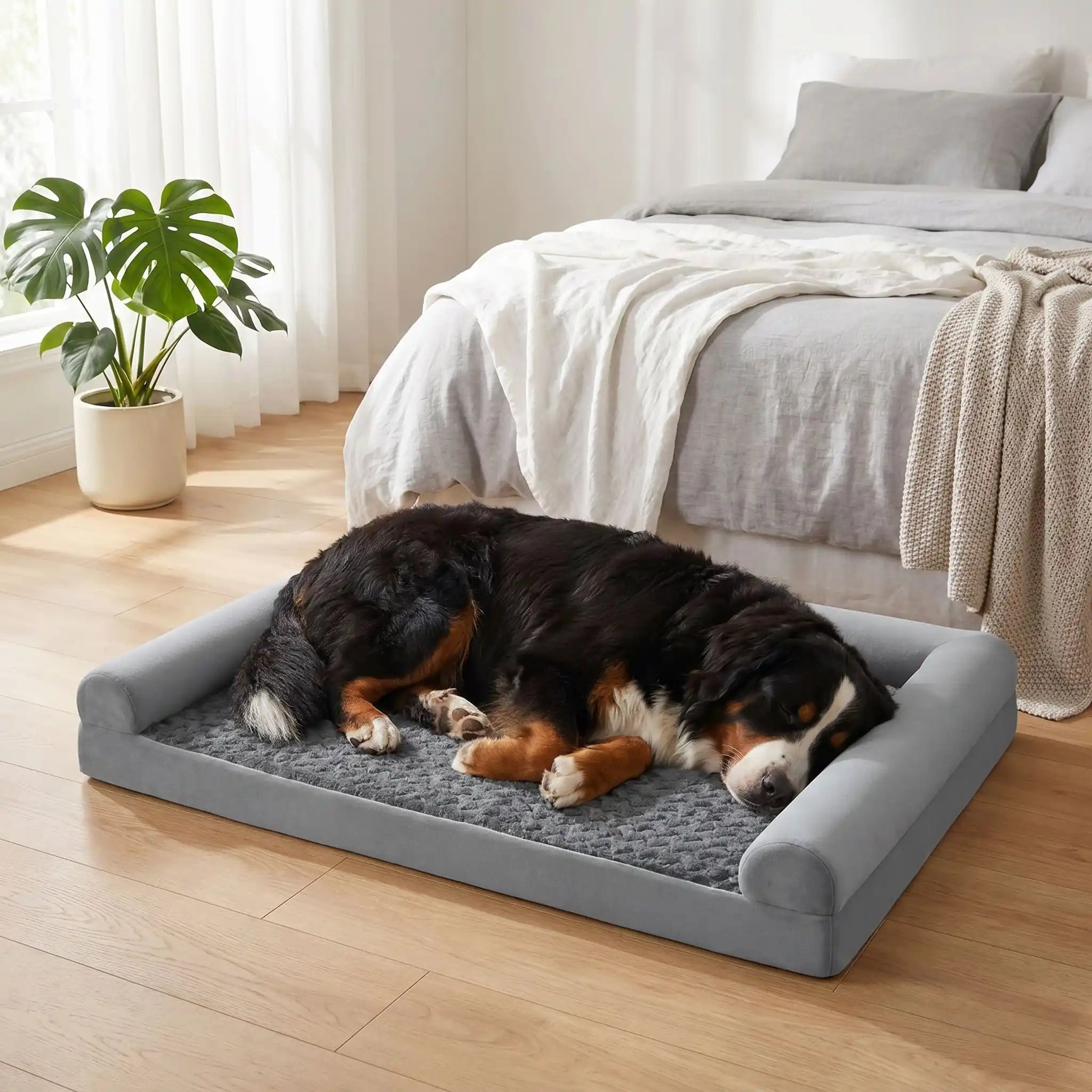 Grand lit chien - OrthopédiqueToutou™