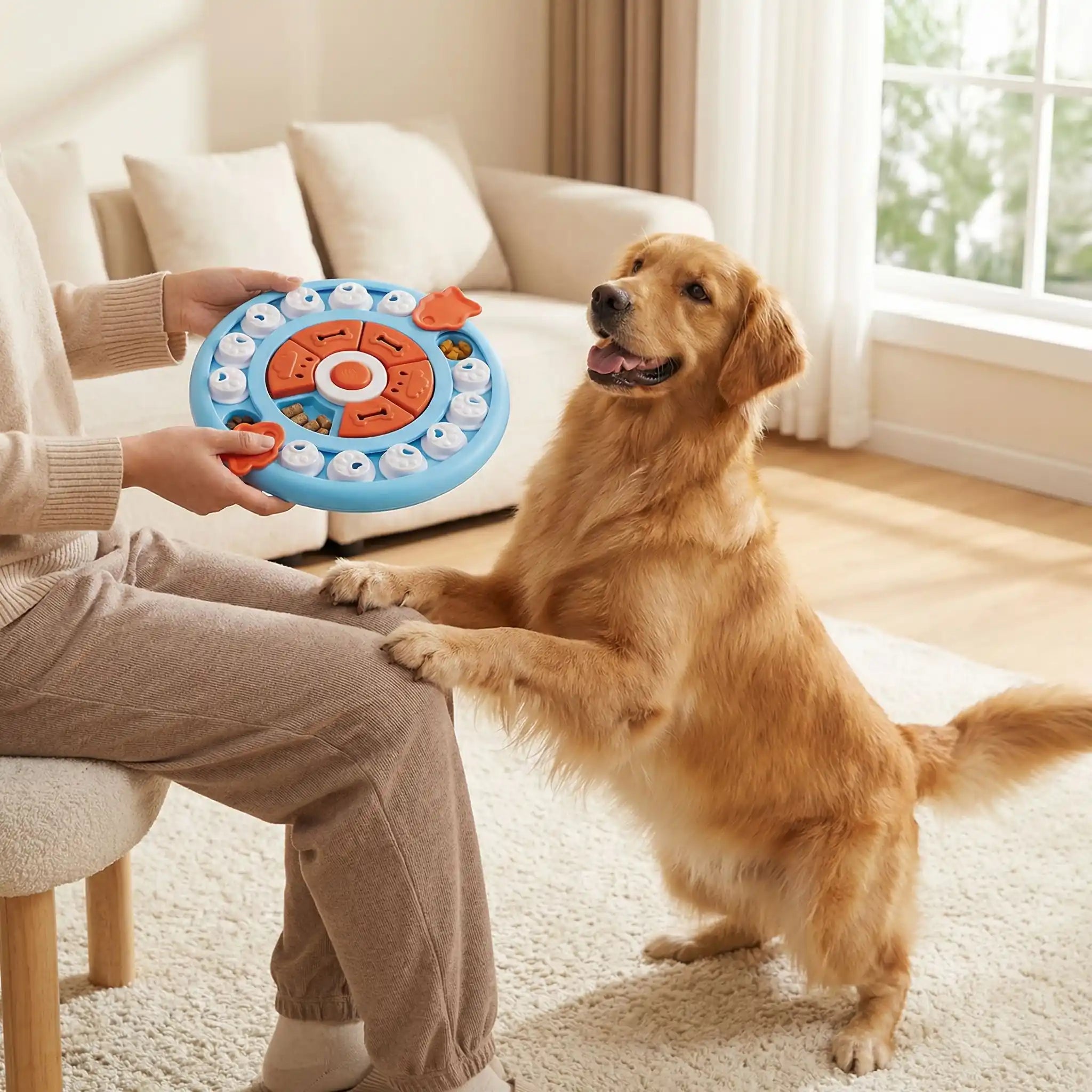 Jouet intelligent pour chien - PuzzleToutou™