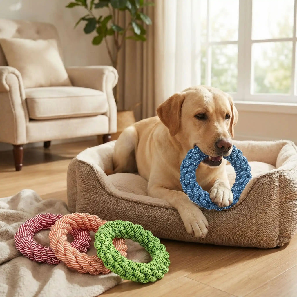 Jouet pour chien destructeur (Lot de 3) - CordeToutou™
