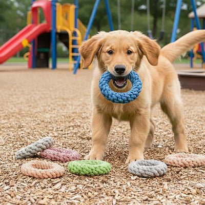 Jouet pour chien destructeur (Lot de 3) - CordeToutou™