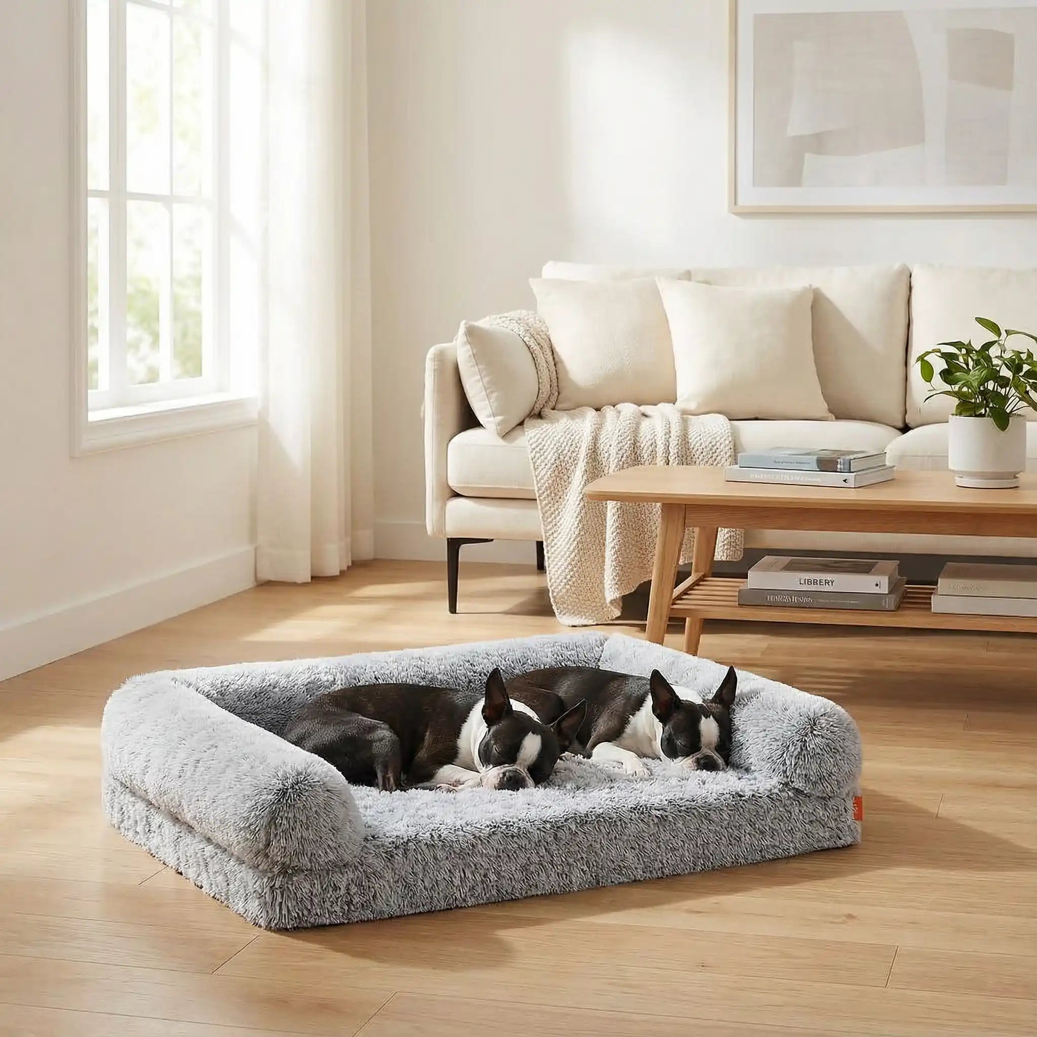 Lit canapé orthopédique pour chien - DehoussableToutou™